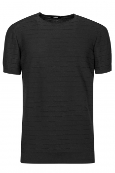 Tricou negru uni