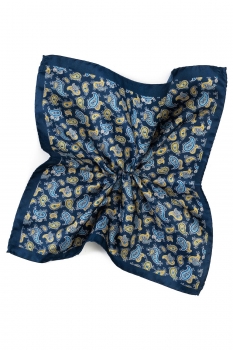 Navy pocket square