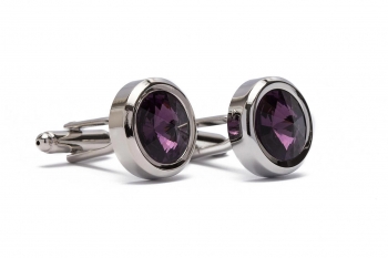 Silver cufflinks