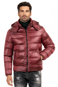Red plain jacket