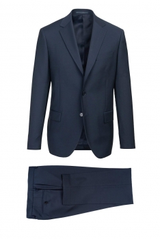 Superslim navy plain suit