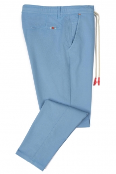Baggy blue plain trousers