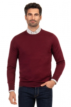 Burgundy sweater