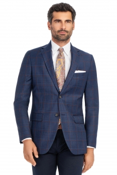 Slim body navy carouri blazer