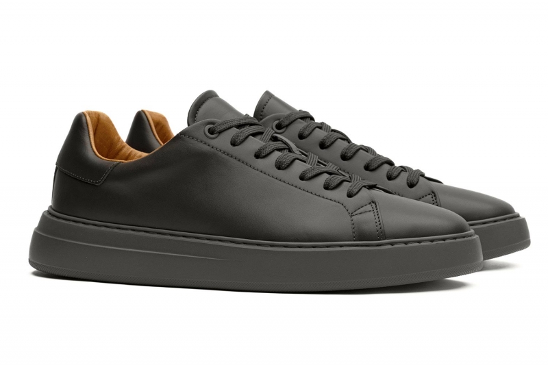 motorcycle riding sneakers Sneakers kaki piele naturala