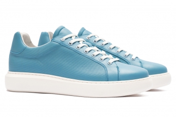 Light blue Genuine leather Shoes
