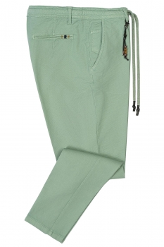Pantaloni slim verzi uni