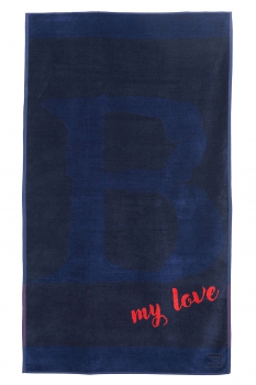 Navy towel