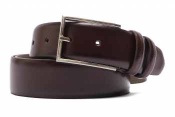 Belt brown genuine leather