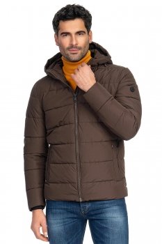 Geaca slim maro uni