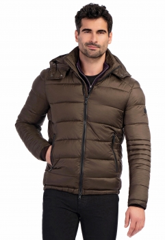 Brown plain jacket