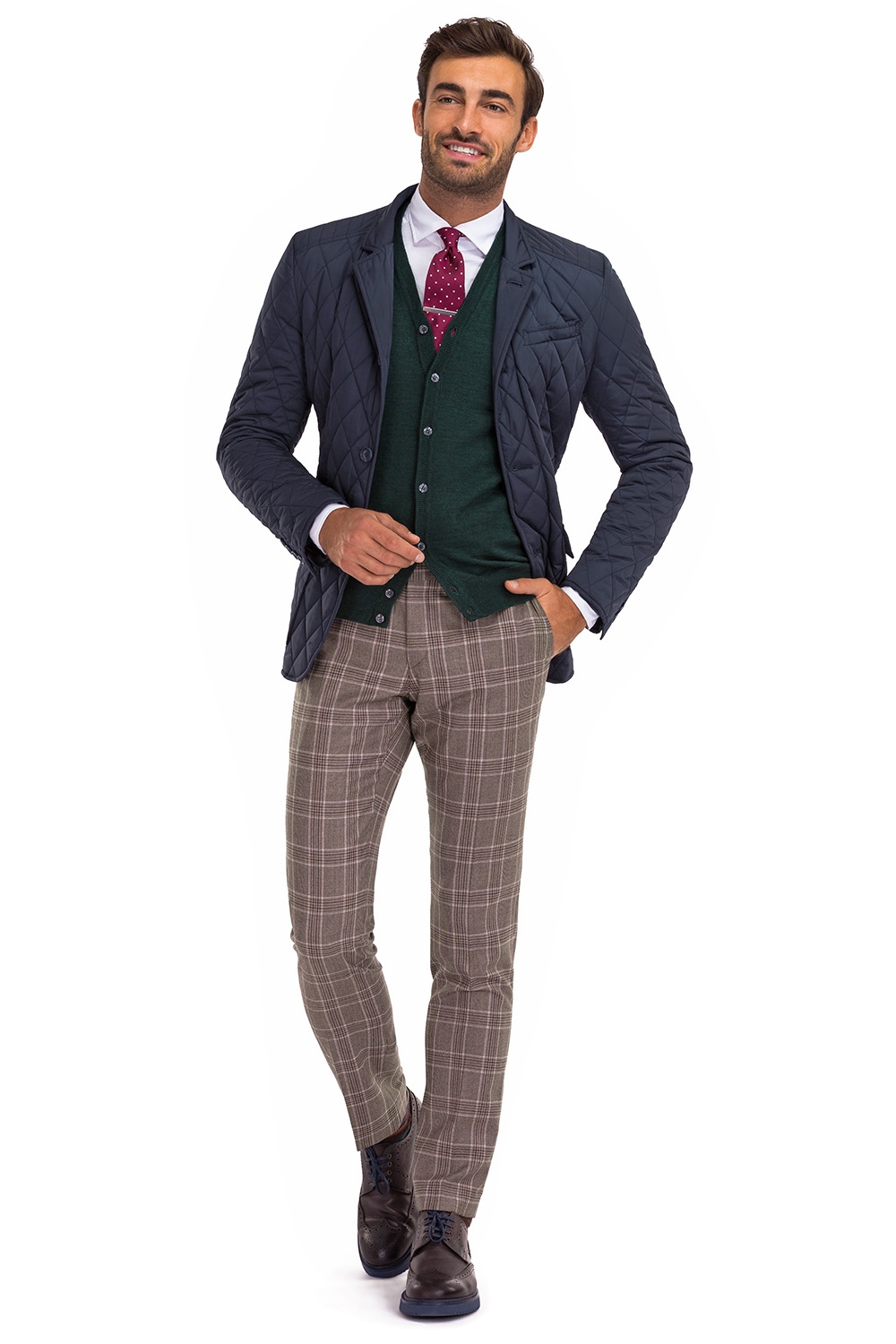 Previzualizare A Culori Delicate Nou Ridicat Pantaloni Barbati