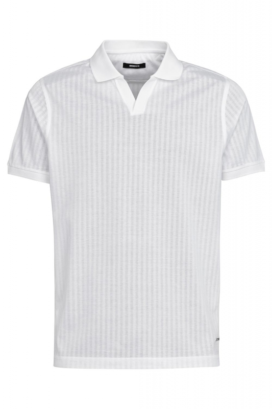 Bigotti Tricou polo basic alb uni