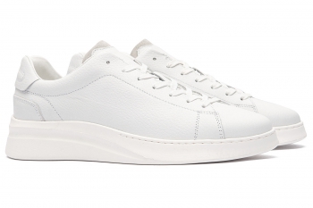 White Genuine leather Shoes